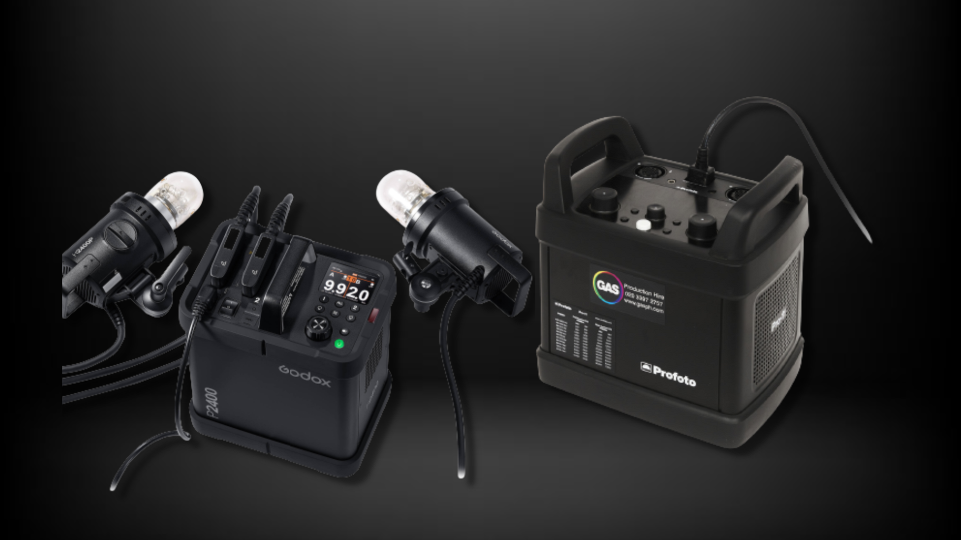 Godox P2400 and Profoto Pro-11 Pack: Super Flash System