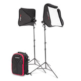 Photo Studio AD100Pro Twin Umbrella Backpack Lighting Kit