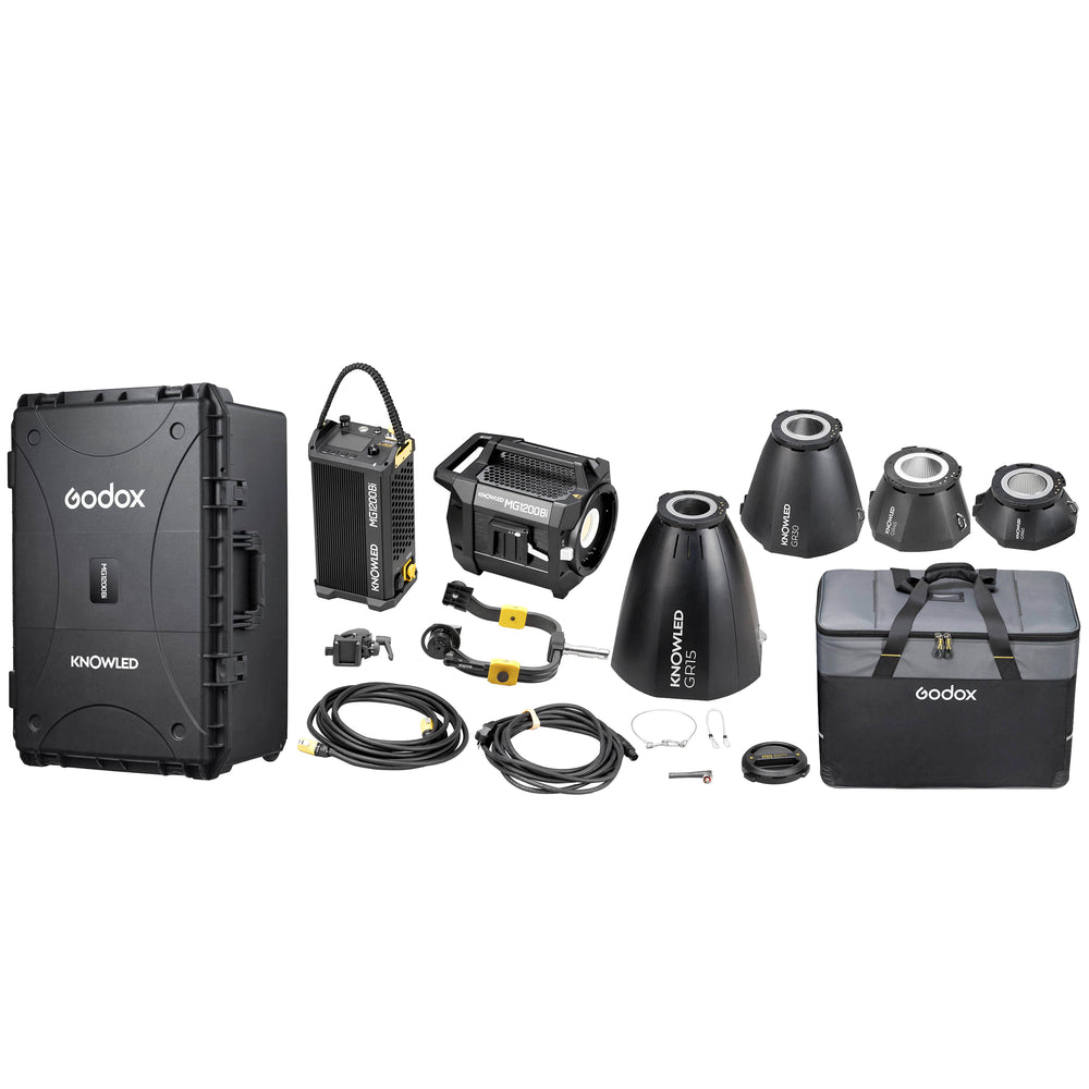 MG1200Bi Four Reflector Kit With Hard Case (MG1200Bi K3)