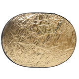 PiXAPRO 80x120cm Collapsible Reflector (Soft Gold Surface)