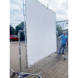 (240x240cm) 94.4"x94.4" Heavy-Duty Butterfly Frame Diffuser Photography Props