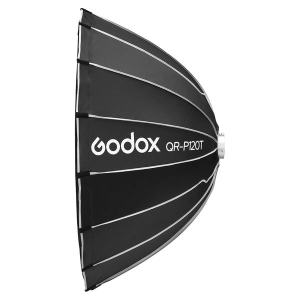 Godox QR-P120T 120cm Slim-lined Parabolic Softbox (Side View) 