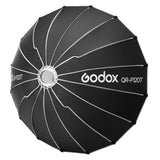 Godox QR-P120T 120cm Slim-lined Parabolic Softbox (Back View) 