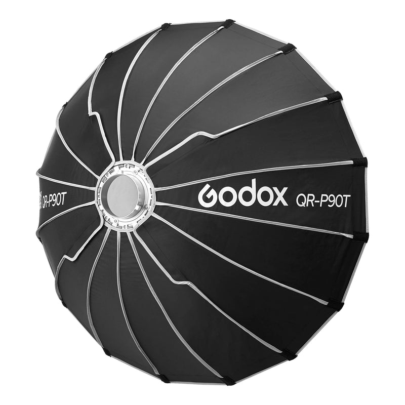 Godox QR-P90T Slim-lined Parabolic Softbox (Back View)
