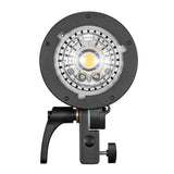Godox QT1200III High-Speed Flash with LED modelling lamp (Front View)