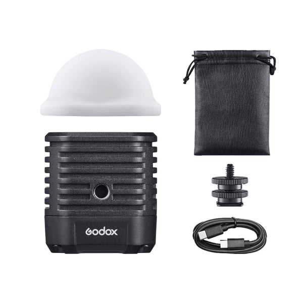 GODOX WL4B  IPX8 Waterproof LED Light Box Content