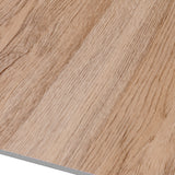 60x60cm Light Brown / White Wooden Effect PVC Boards Twin Kit
