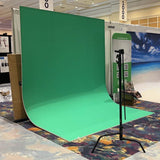 2.5mx3.8mm Chromakey Green Fabric Skin for the Cyclorama