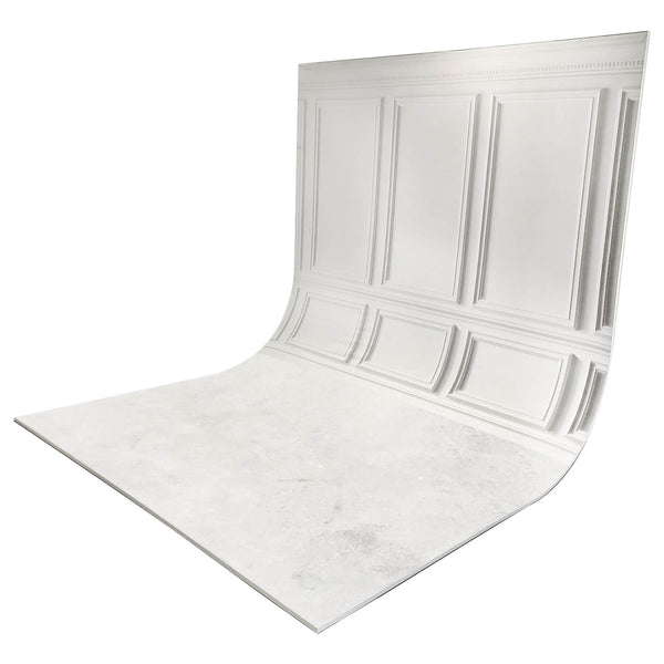 EASIFRAME CURVED Cement Floor Panelled Wall Skin only
