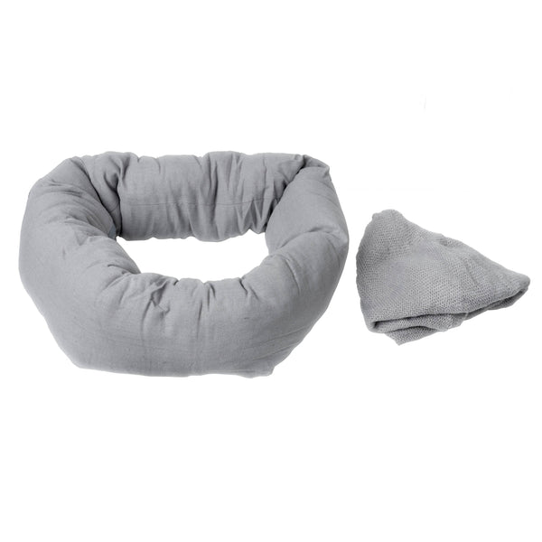 Donut Pillow Baby-Posing Set (Grey)