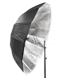  Pixapro 160cm (63”) Black/Silver Deep Parabolic reflective bounce umbrella