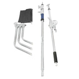 Stainless Steel Century C-Stand with Super Heavy Duty Boom Arm