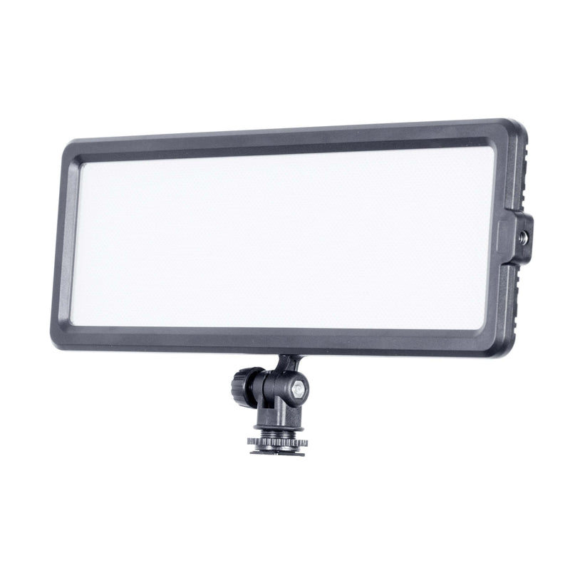 GLOWPAD 144SB with Dual Hot-shoe Crossbar and Portable Light Stand Twin Kit
