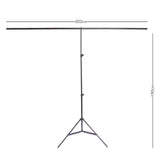 PIXAPRO® Large 2m T-Bar Telescopic Background Stand