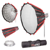 DeepPara110 Fast-Open Parabolic Softbox with Interchangeable Fitting For Elinchorm 