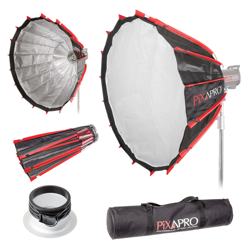 DeepPara110 Fast-Open Parabolic Softbox with Interchangeable Fitting For Profoto 