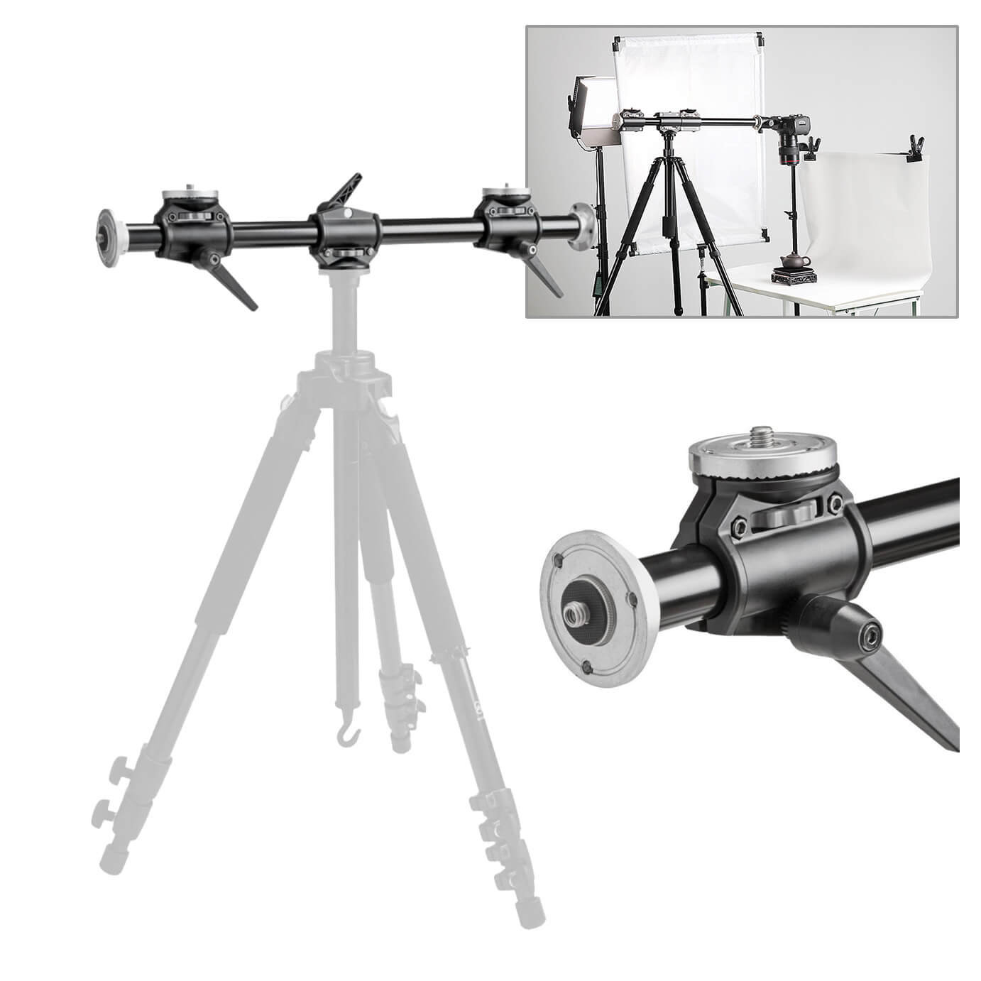tripod accessory arm
