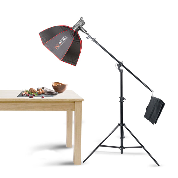 LED100B MKIII Bi-Colour Flat Lay Overhead Food Photography Lighting Kit 