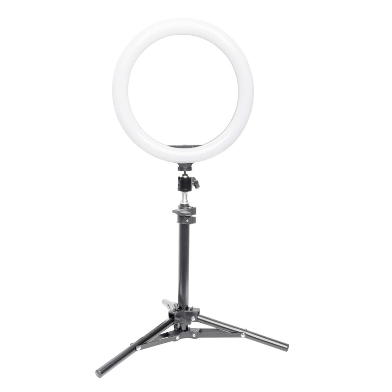 LED Ring Light 10" with Stand & Phone Holder for Live Streaming & YouTube Video