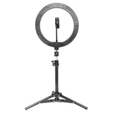 LED Ring Light 10" Stand & Phone Holder Dimmable Desk Makeup Ring Light for Photography
