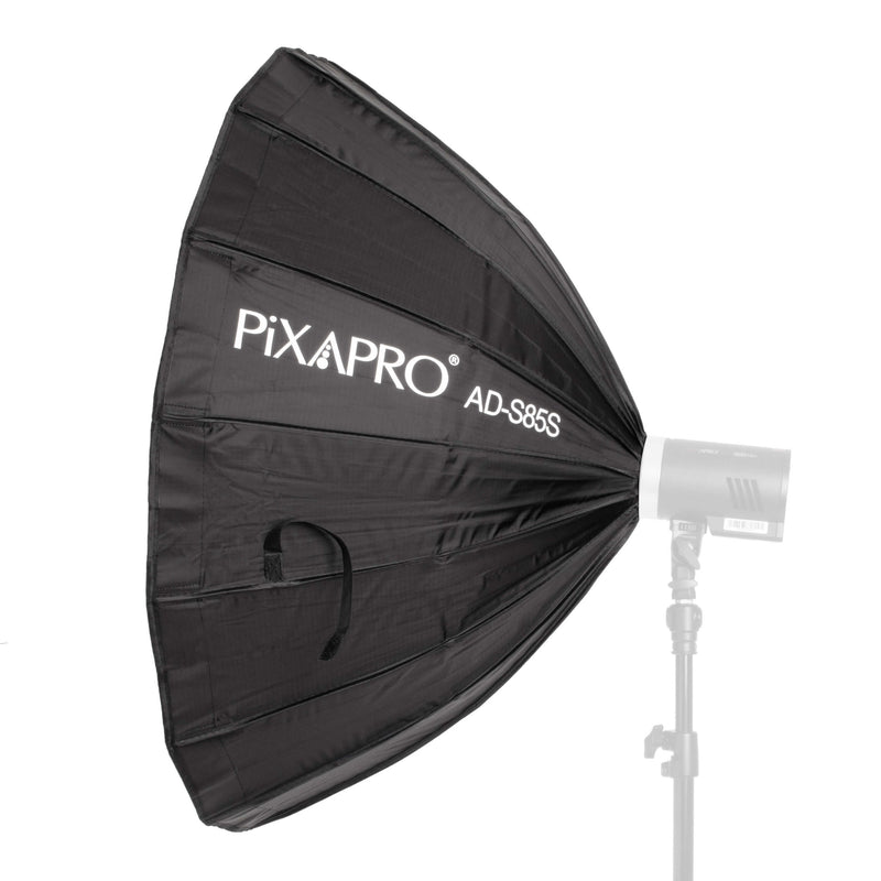 85cm (33.5") 16-Sided Easy-Open Silver Interior Parabolic Softbox with Godox Mount