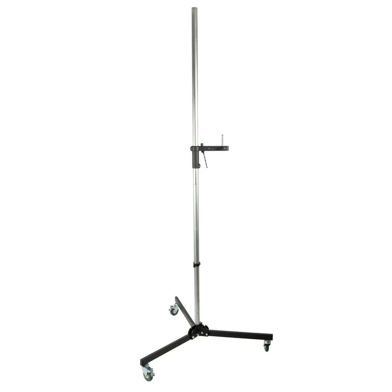 225cm Wheeled Column Light Stand With Gun Handle Support (Including 1 Handle)