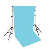 Stand Adjustable Telescopic Height & 1.35x10m MultiColor Drops ( Blue Pastel)