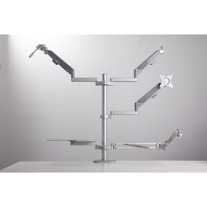 Geartree Standard Desk Mount with Monitor Holder & Spider Arm Stuitable For Live-Streaming 