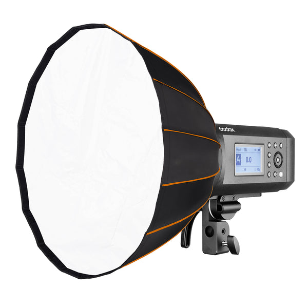 AD600 PRO Battery Flash with QR-P120 Parabolic Softbox