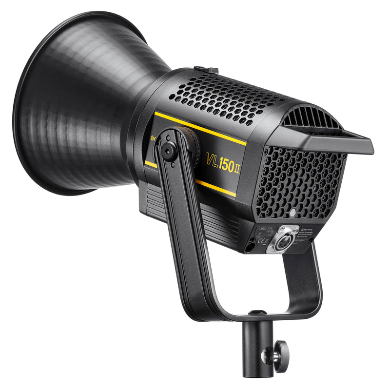 VL150II 165W LED Video Light with Collapsible Diffuser Ball & C-stand - CLEARANCE