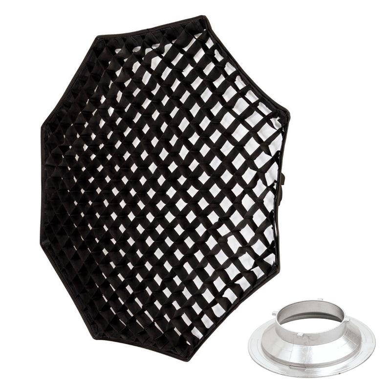 120cm (47.2") Octagonal Softbox with 5cm Grid For Mutliblitz P-Type