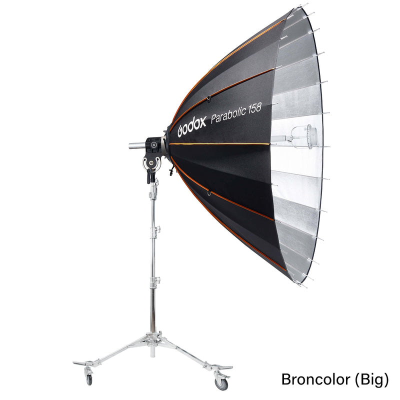 Parabolic158 P158 Parabolic Reflector Light-Focusing System Complete Kit - Broncolor (Big) 