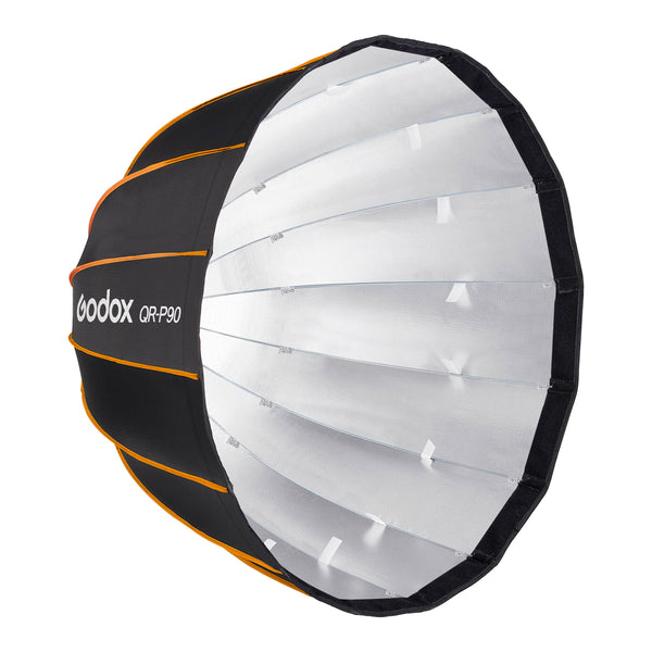 QR-P90 Quick Release Deep Parabolic Softbox (Bowens S-Type Fitting)