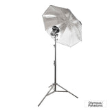 LI-ION580II Speedlite Black/Silver Bounce Umbrella Kit