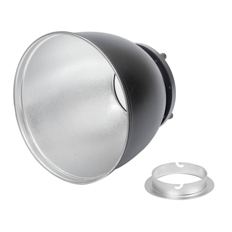 65° High-Performance Reflector Metal Silver Interior For Elinchorm Fitting 