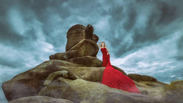 (Behind The Scenes) Red Dress Shoot with Mark Ratcliffe ft. PIKA200 and CITI600