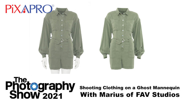 Photography Show 2021 Video - How to Shoot Clothing on a Ghost Mannequin By Marius Bukis