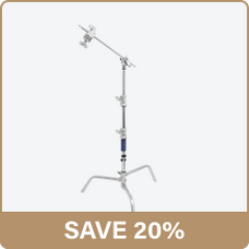 DAY 1 20” boom stand with detachable base