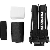 PHOTOOLEX QP30 Octagon II 30cm Easy-Lock Softbox with Grid