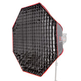 2-In-1 90cm Fast Installation Octagonal Umbrella Softbox with Grid