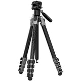 Portable Video Carbon Fiber Tripod AP255Pro (5477)