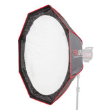 2-In-1 90cm Fast Installation Octagonal Umbrella Softbox with Grid