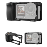 TELESIN Osmo Action 6 photography kit showing front, angled and empty cage views