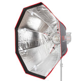 2-In-1 90cm Fast Installation Octagonal Umbrella Softbox with Grid
