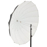 130cm (51") Black/White 16-Sided Parabolic Nylon Umbrella with Removable Diffusion (Missing: Carry Bag)