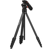 Video Tripod with Integrated Phone Clamp (5473)