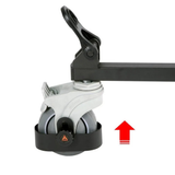 RESIZE MONDAY - E-image EI-7004B Dolly with Cable Guard - RESIZE MONDAY