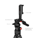 Video Tripod with Integrated Phone Clamp (5473)