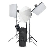 Godox AD600PRO II Portable Battery Powered Flash Strobe Light Three-Head Boom Kit