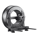 GODOX R200 Ring Flash Head For PIKA200 and PIKA200 Pro, AD200 & AD200Pro Rear View with Camera Bracket